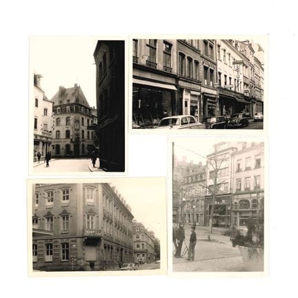 VDL. Réunion de 7 photographies de la ville de Lux