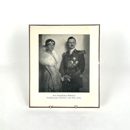 CHARLOTTE. Fotografia ufficiale della Granduchessa