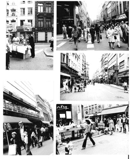 MERCATINO. Raccolta di 28 fotografie della città d