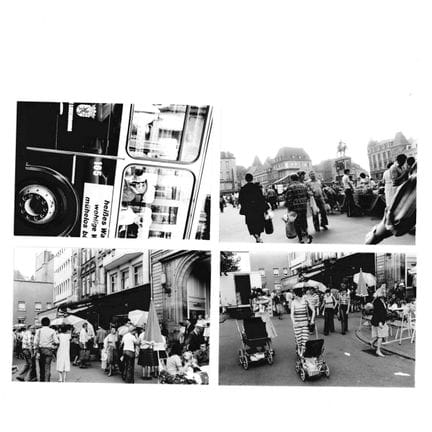 MERATO. Raccolta di 27 fotografie del mercatino di