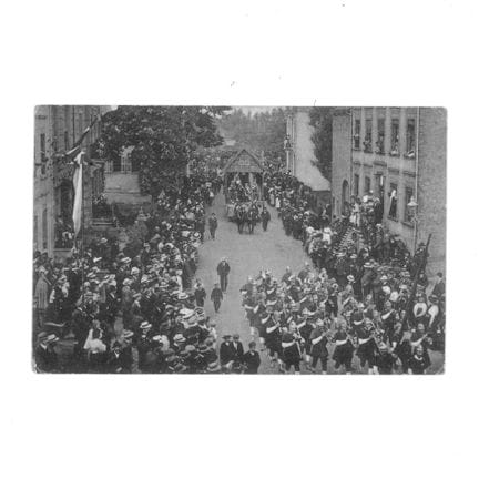 ESCH. Cartolina postale della processione “Histori