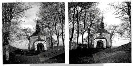 KAUNDORF.  Set di 3 foto del villaggio di KAUNDORF