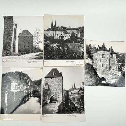 VDL. Riunione di 5 grandi fotografie scattate da T
