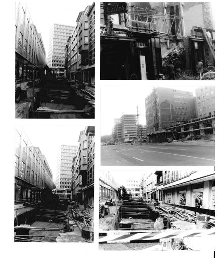VDL. Raccolta di 31 fotografie dei lavori in corso