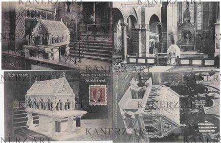 ECHTERNACH: 1. coro della Basilica con tomba di Sa