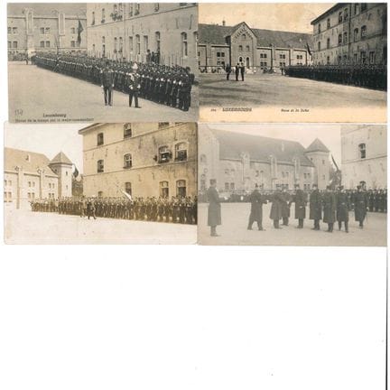 GUERRA I. Set di 12 cartoline della rassegna delle