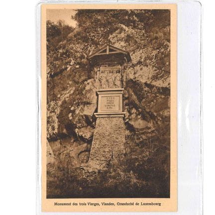 VIANDEN.  3 cartes de Vianden et alentours, par R.