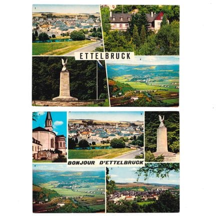 ETTELBRUCK. 14 cartoline semi-moderne della region