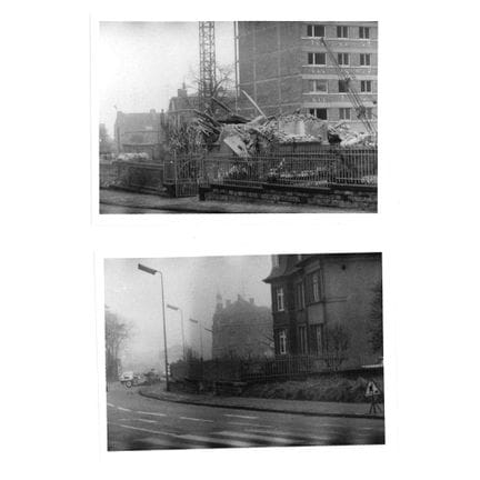 VDL. Serie di 4 fotografie in bianco e nero della 