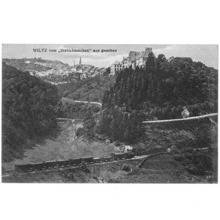 WILTZ.  Carte photo Wiltz " vom Stehkammchen aus g