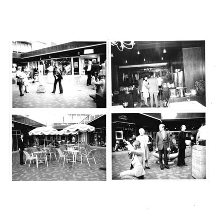 CAFE/COMMERCE. Réunion de 30 photographies du maga