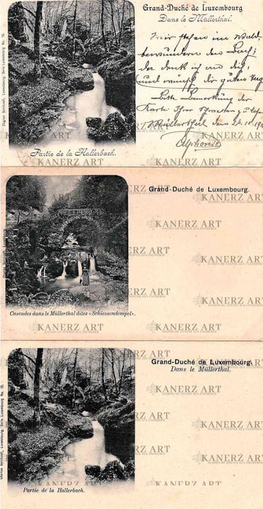 MULLERTHAL . 1. Partie de la Hallerbach, Ch. Bernh