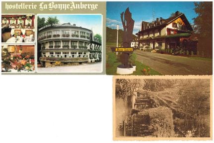 GAICHEL. Riunione di 3 carte degli anni '60
