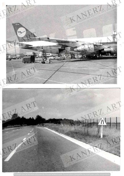 FINDEL.  Set di 2 foto del FINDEL + PLANE (Dalla c