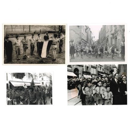 SCOUT. Raccolta di 13 fotografie relative alle att