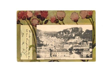LAROCHETTE. Cartolina postale: Ricordo di Larochet