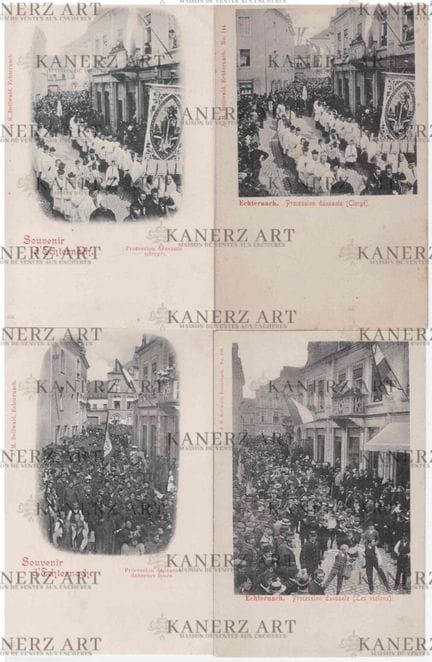 ECHTERNACH: 1. souvenir d'Echternach, J.M. Bellwal