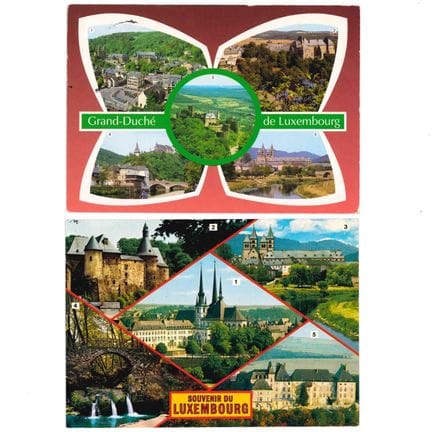 GDL.  Lotto di 37 cartoline semi-moderne del Grand