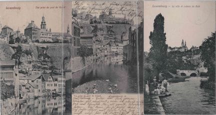 VDL. Serie di 4 cartoline pubblicate da O. Schleic