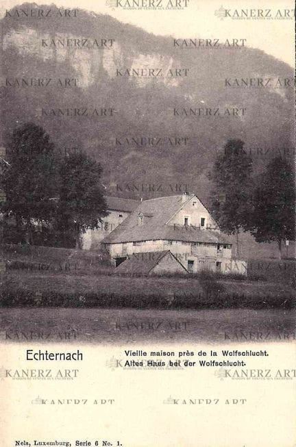 MULLERTHAL . Vieille maison près de la Wolfschluch