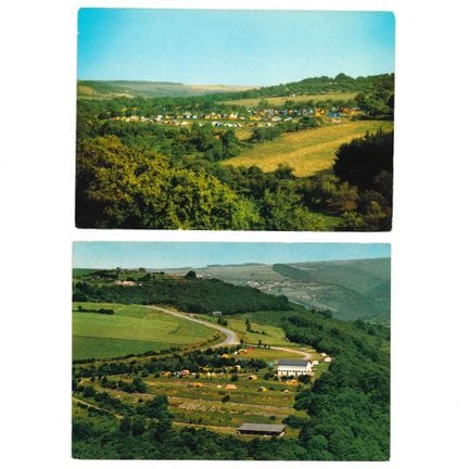 CAFE-COMMERCE. 5 cartes postales semi-modernes de 