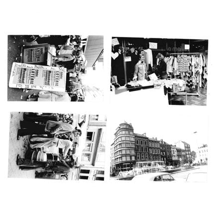 MERCATINO DELL'USATO. Raccolta di 49 fotografie de