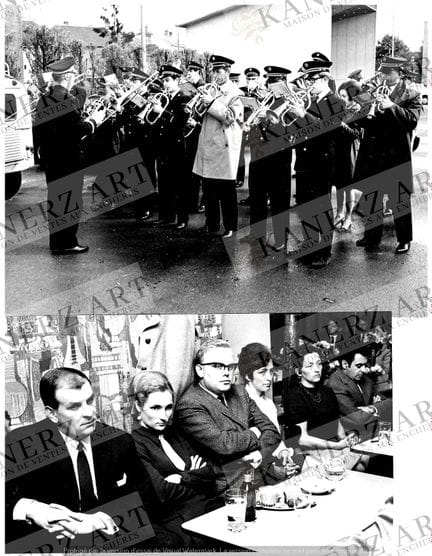WALFERDANGE. Ensemble de 2 photos de presse du vil