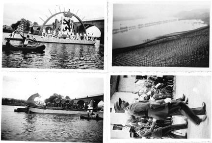 MONDORF. Réunion de 3 photographies privées de la 