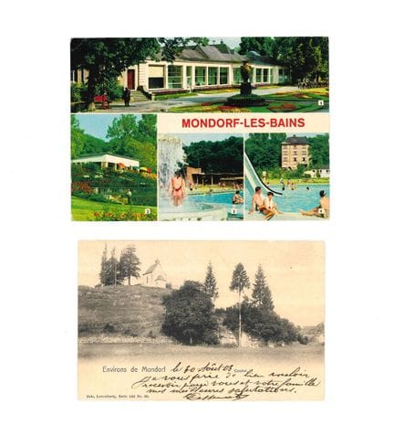 MONDORF. Carte postale des Environs.
Nels, série 1