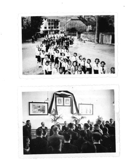 VIANDEN. Réunion de 5 photographies privées de déf