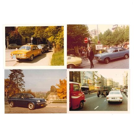 AUTO/MOTO. Réunion de 15 photographies de voitures
