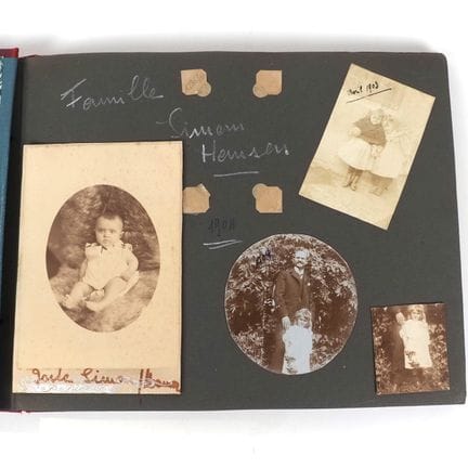 ALBUM de famille d'une famille du Sud (Sinnen-Hems