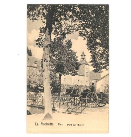 LAROCHETTE. Cartolina intitolata “Fels – Ponte sul
