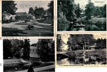 MONDORF. 1. Parc, Édition J.P. Gillen, années 50, 