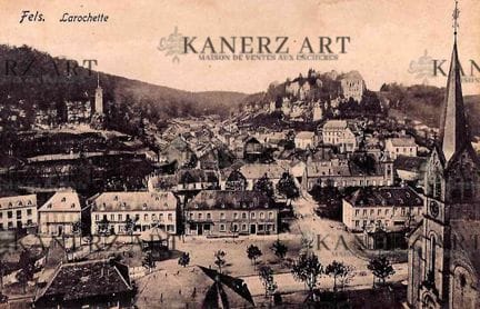 LAROCHETTE. Cartolina postale da Larochette "Fels"