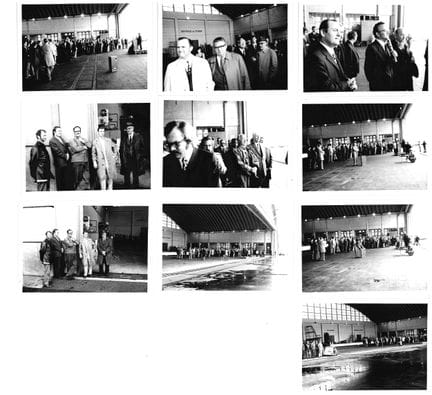 FINDEL. Raccolta di 13 fotografie dell'inaugurazio