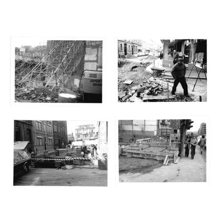 CONSTRUCTION. Réunion de 50 photographies de trava