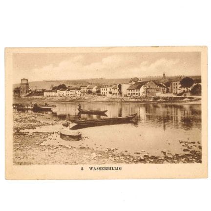 WASSERBILIG.  Carte panorama de Wasserbilig par Ca