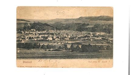 DIEKIRCH. Raccolta di 56 cartoline degli anni ’20-