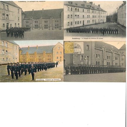 MILITARIA. Set di 12 cartoline della Compagnie des