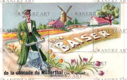 MULLERTHAL . Un baiser de la cascade du Müllerthal