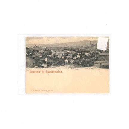 LAMADELAINE. Cartolina ricordo.
Bellwald, Echterna
