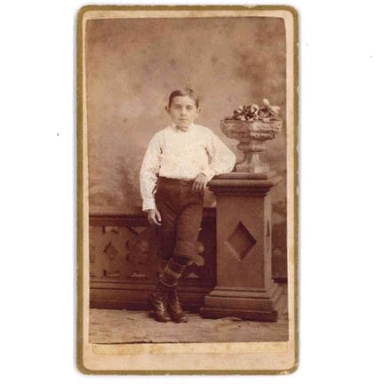 OHIO. Fotografia di un bambino lussemburghese che 