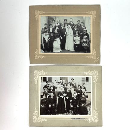 ULFLINGEN. Grande fotografia incollata su cartonci