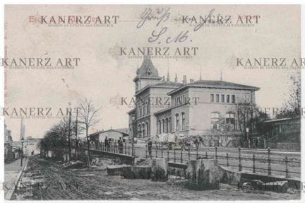 ESCH/ALZETTE: Bahnhof, J.M. Bellwald (Echternach),