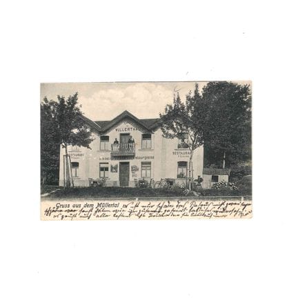 MÜLLERTHAL. Cartolina postale “Gruss aus dem Mülle