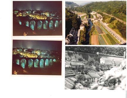 VDL. Raccolta di 5 fotografie della città di Lusse