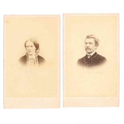 BRANDEBOURG & RISSÉ. Réunion de 2 photographies fo