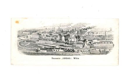 WILTZ. Carte d'une vue ancienne de la tannerie IDÉ