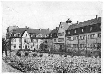 BETZDORF. Mappa dell'Institut St-Joseph, pubblicat
